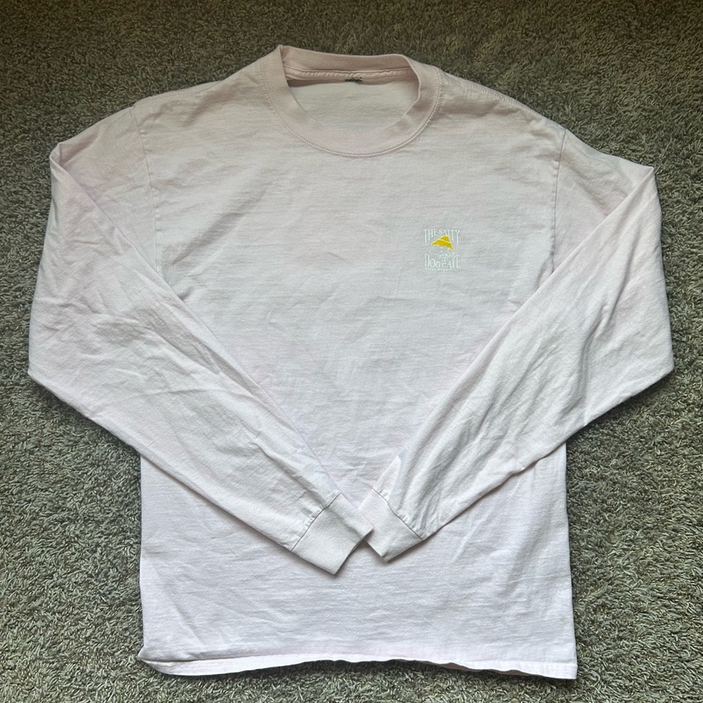 Pink Salty Dog Cafe Men’s Long Sleeve T-Shirt